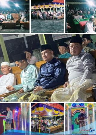 Camat Raffi Kurniawan Hadiri Malam Penutupan MTQ ke-11 di Desa Bantan Timur